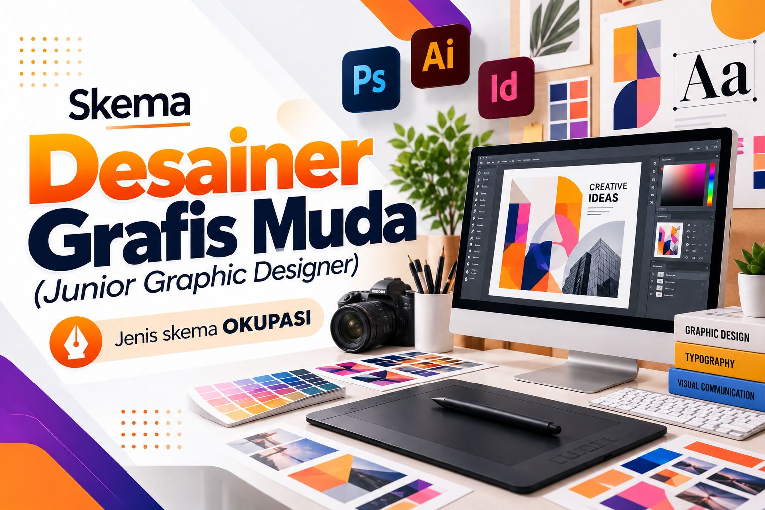 Desainer Grafis Muda (Junior Graphic Designer)